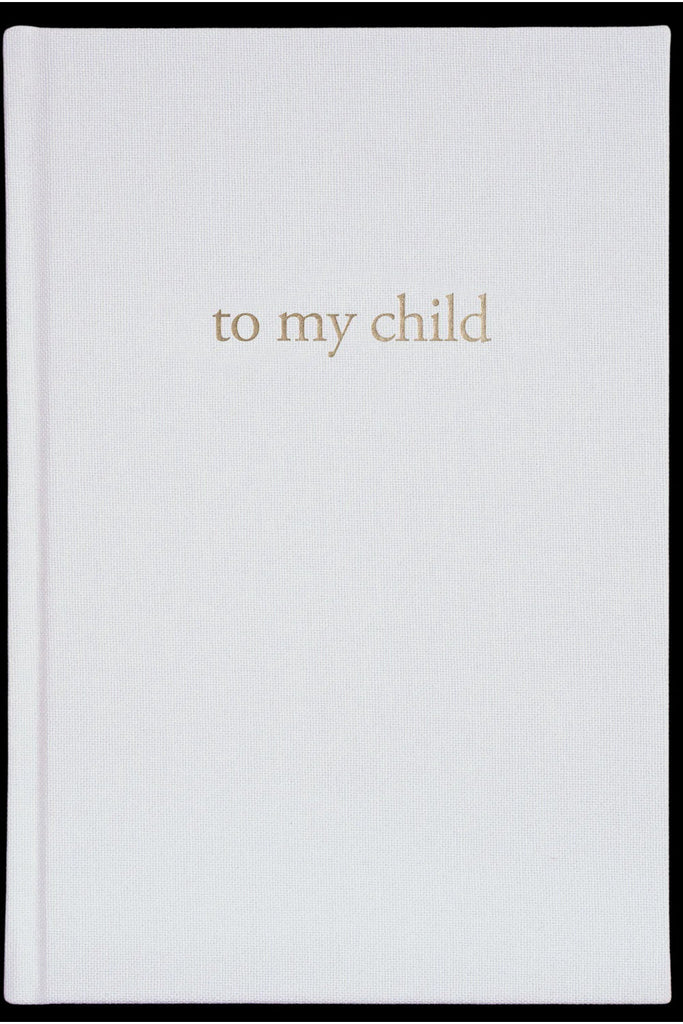 To My Child | Ivory Baby + Child Keepsake Books Forget Me Not - Keepsake Journals