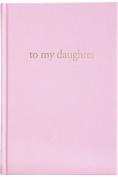 To My Daughter | Childhood + Baby Journal Baby + Child Keepsake Books Forget Me Not - Keepsake Journals